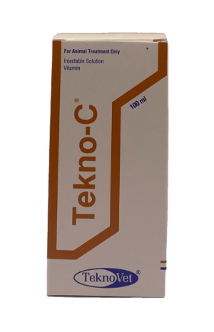 Tekno-c 100 ml Vitamin C Injection - vetshop24.com