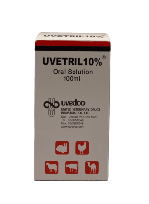 Uvetril 10% 100ml syrup - vetshop24.com